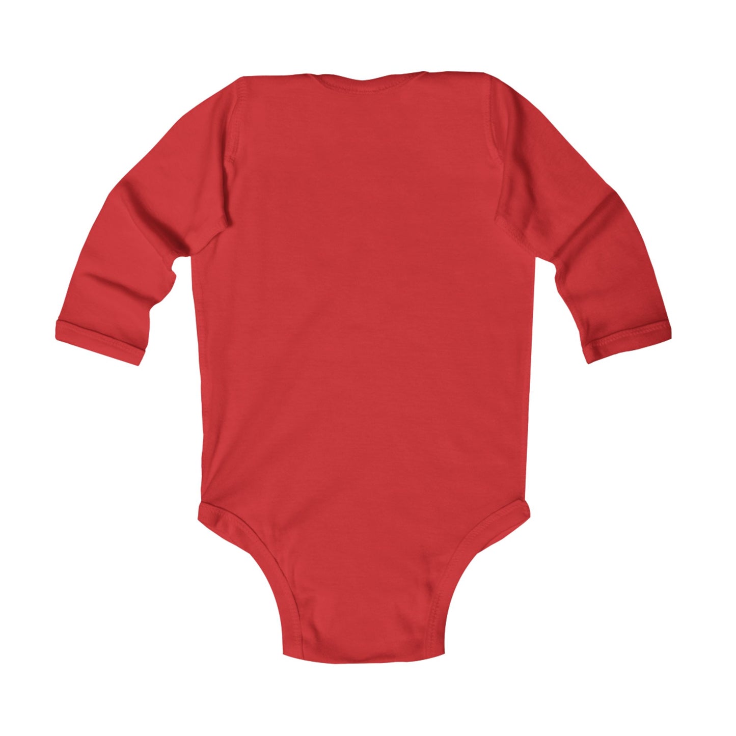 Baby Bodysuit — Red Truck with Christmas Tree Holiday Onesie