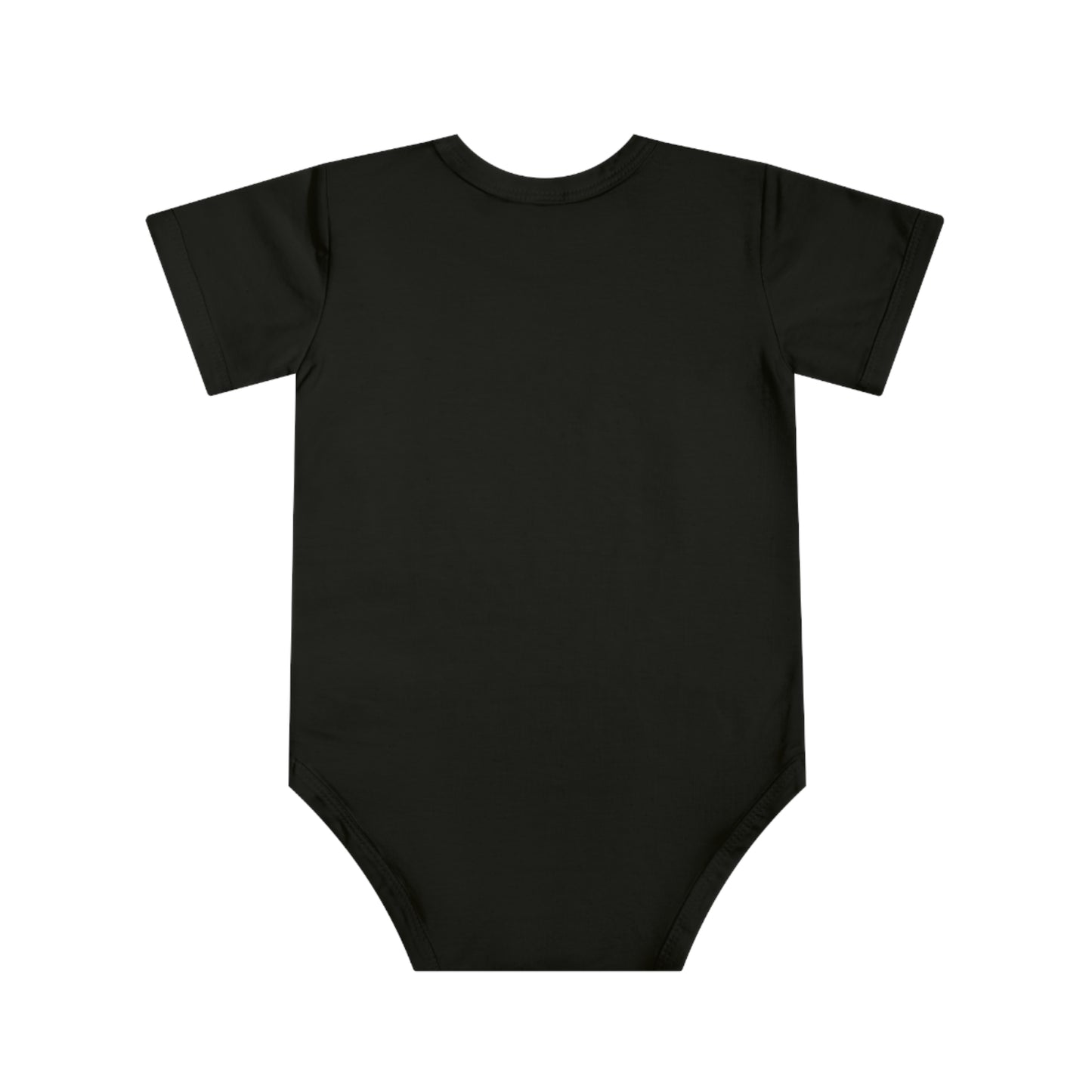 Blue Elephant Baby Short Sleeve Bodysuit
