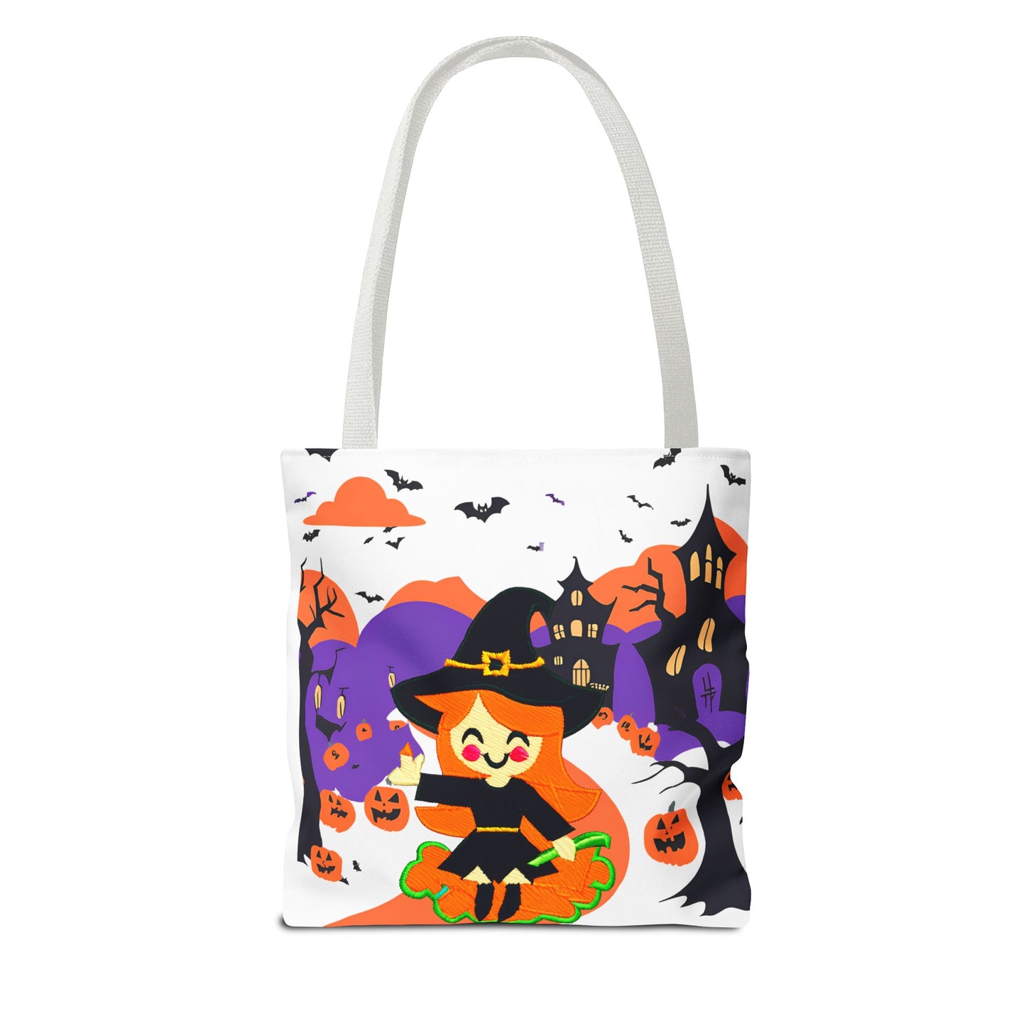 Haunted Houses Halloween Tote Bag