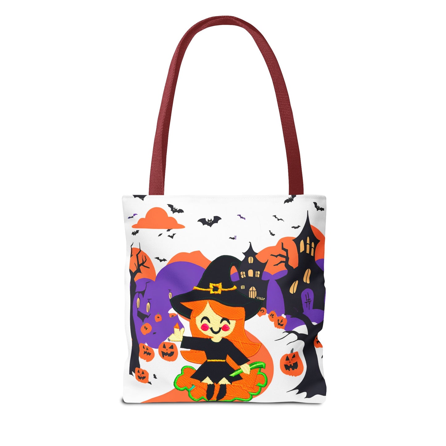 Haunted Houses Halloween Tote Bag