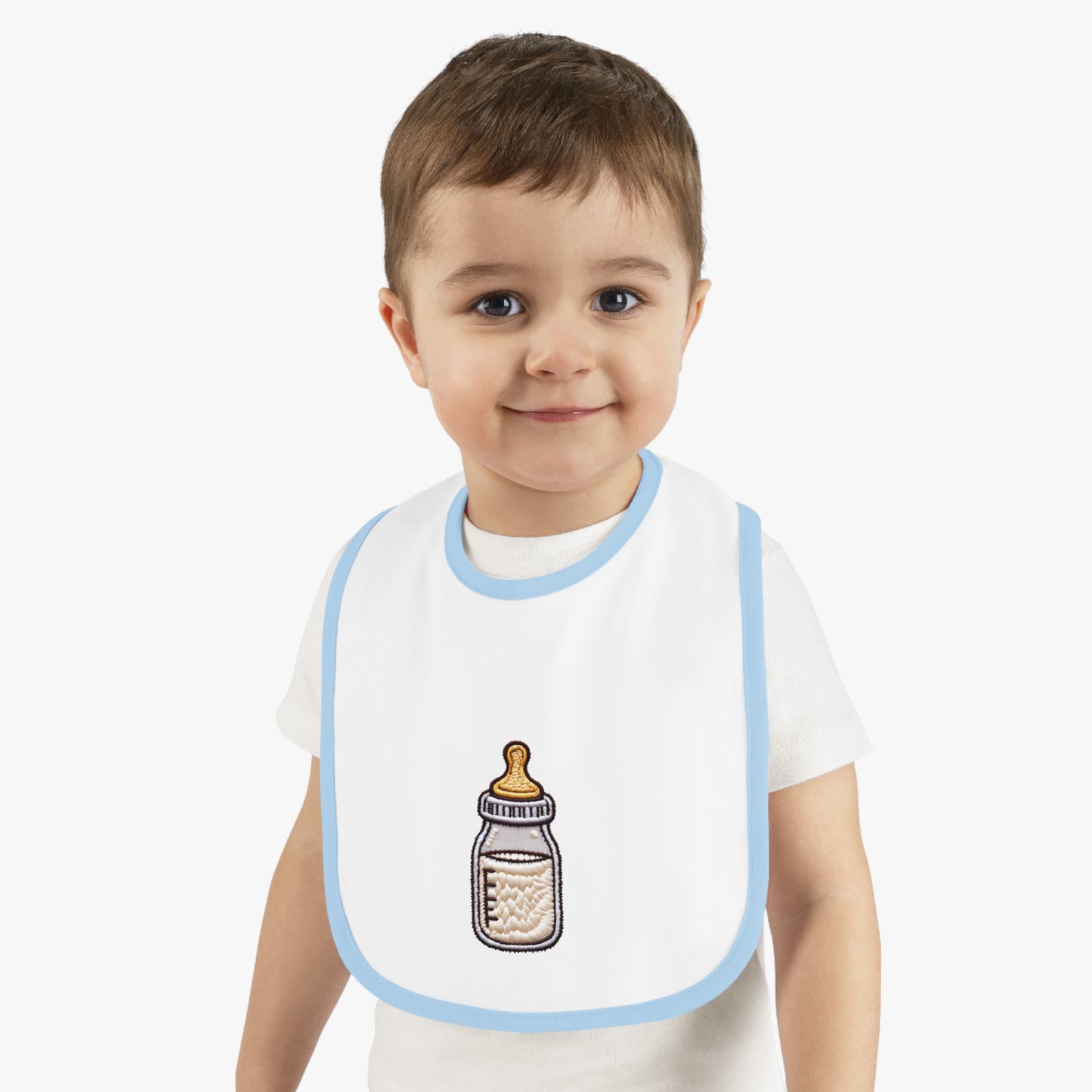 Baby Milk Bottlle Jersey Bib