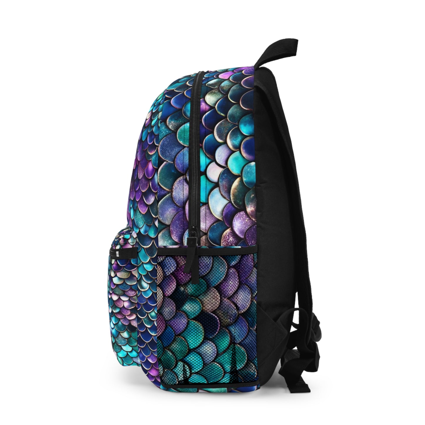 Lavender/ Aquamarine Mermaid Scallops Backpack