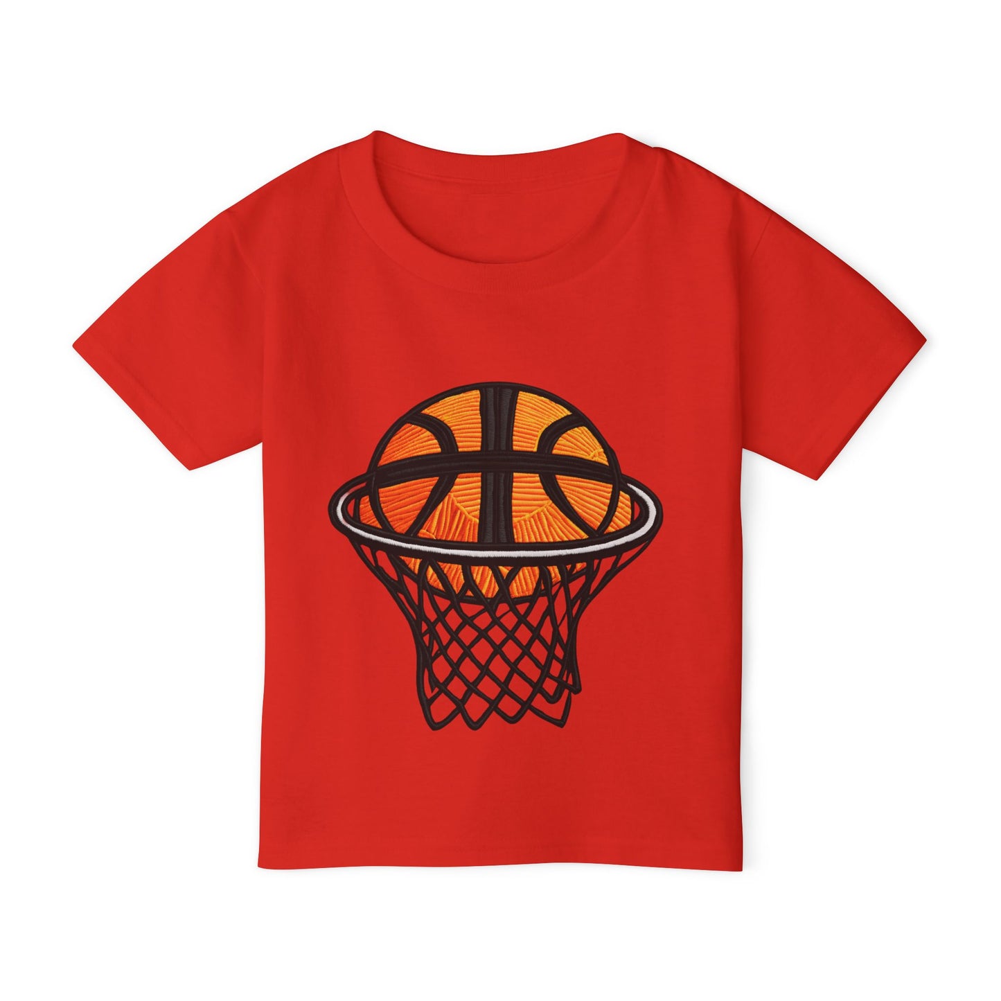 Basketball Heavy Cotton Toddler T-shirt