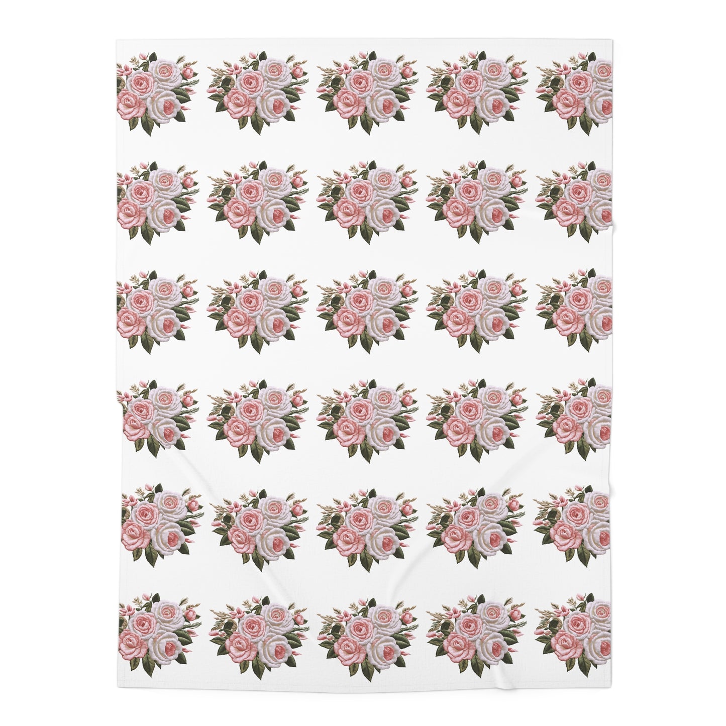 Rose Bouquet Baby Swaddle Blanket