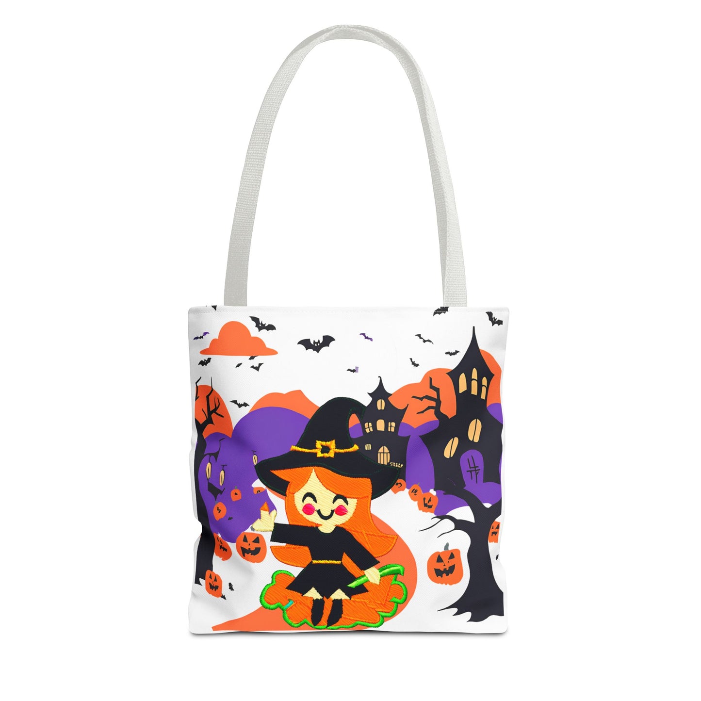 Haunted Houses Halloween Tote Bag