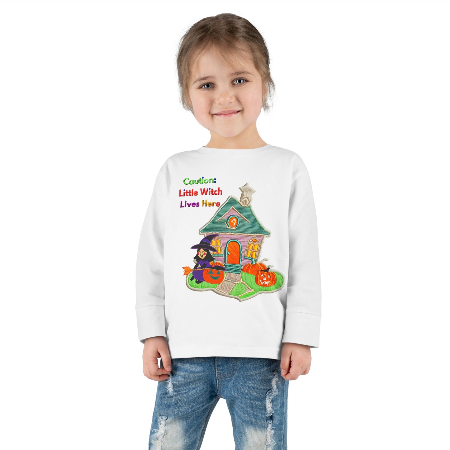 Witch's Haunted House Toddler Tee