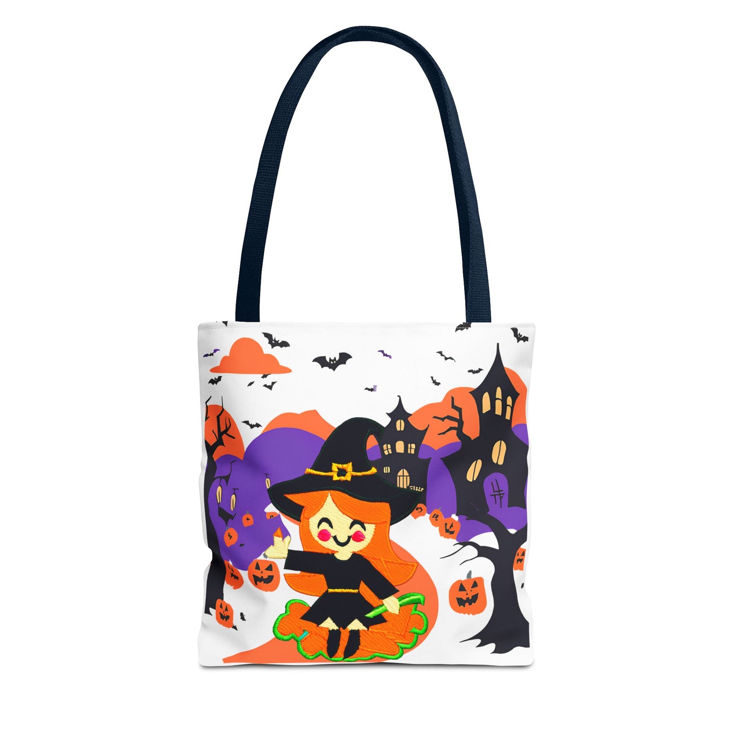 Haunted Houses Halloween Tote Bag