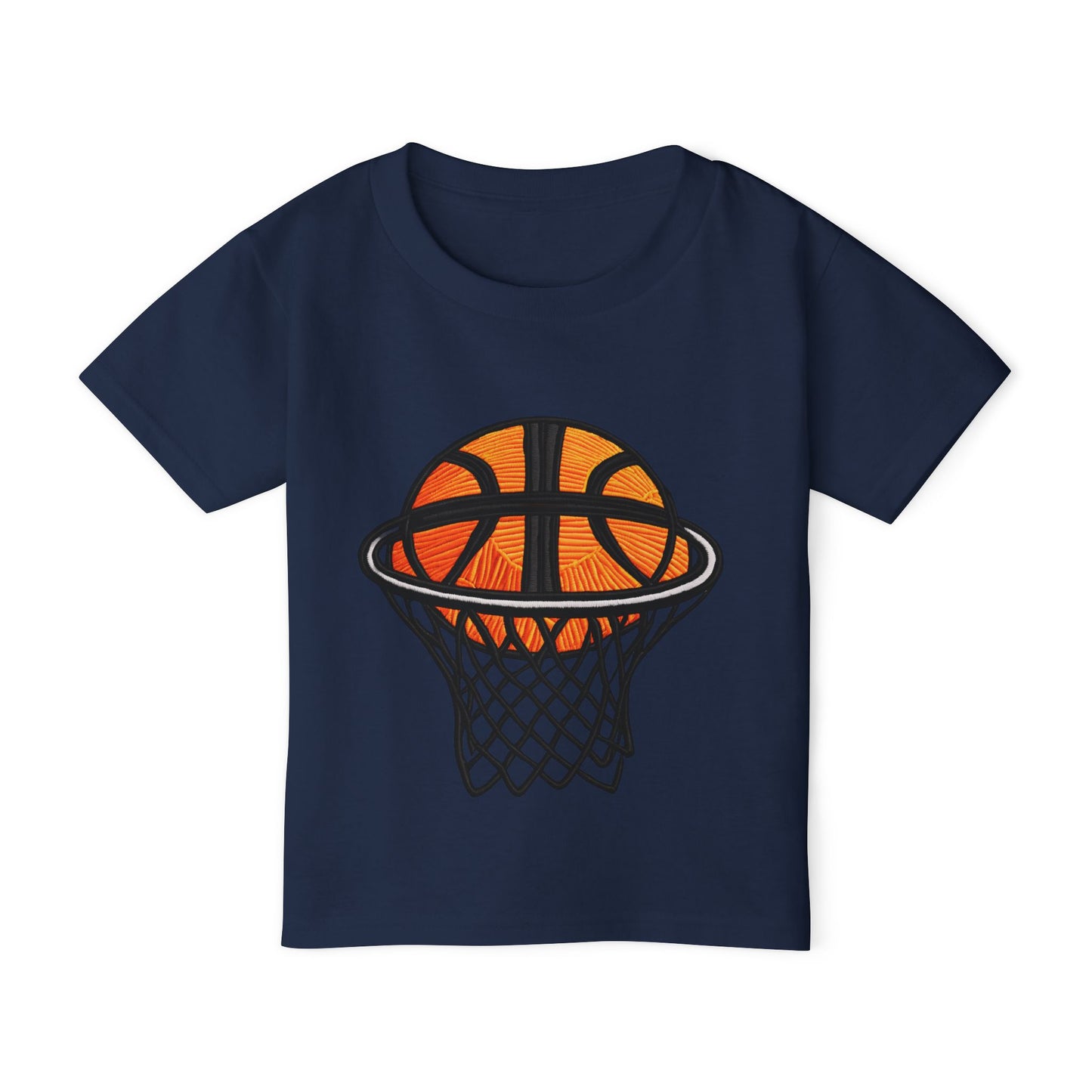 Basketball Heavy Cotton Toddler T-shirt