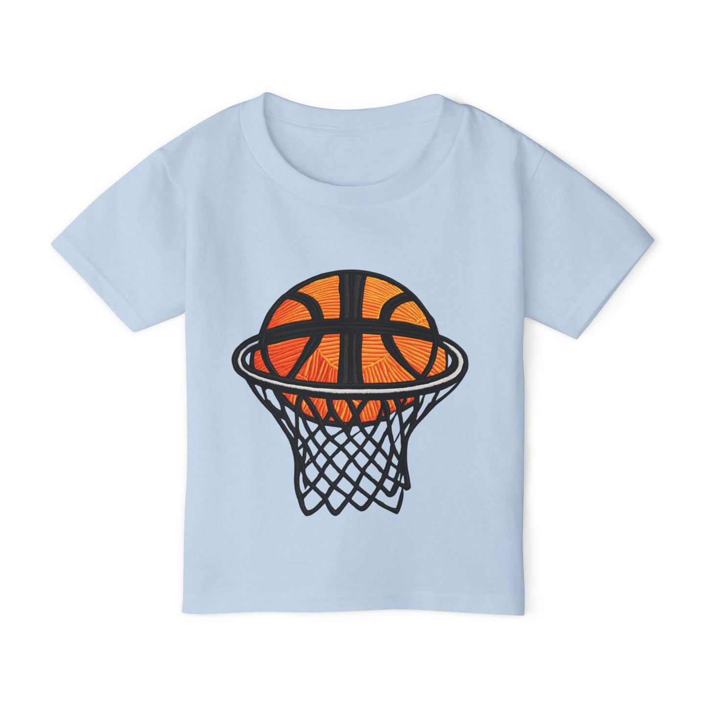 Basketball Heavy Cotton Toddler T-shirt