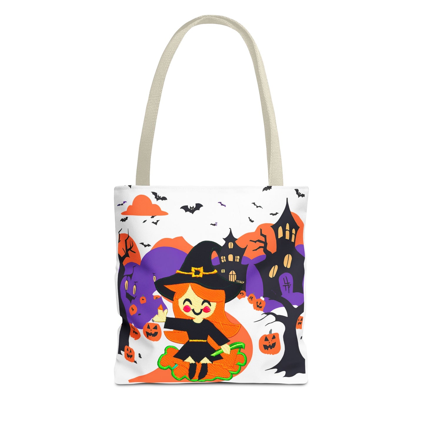 Haunted Houses Halloween Tote Bag