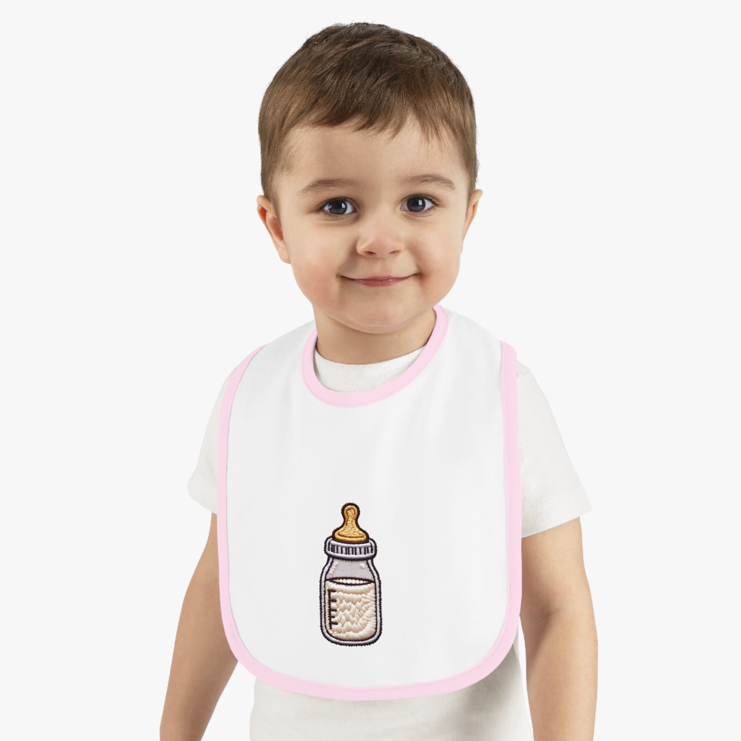 Baby Milk Bottlle Jersey Bib