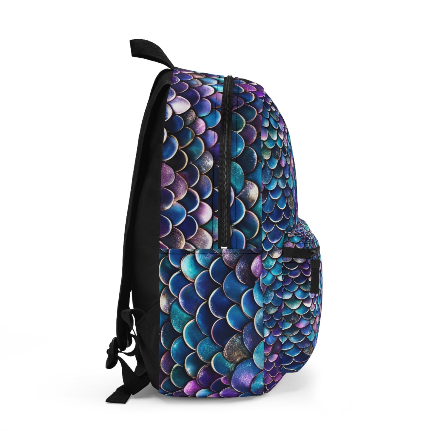 Lavender/ Aquamarine Mermaid Scallops Backpack