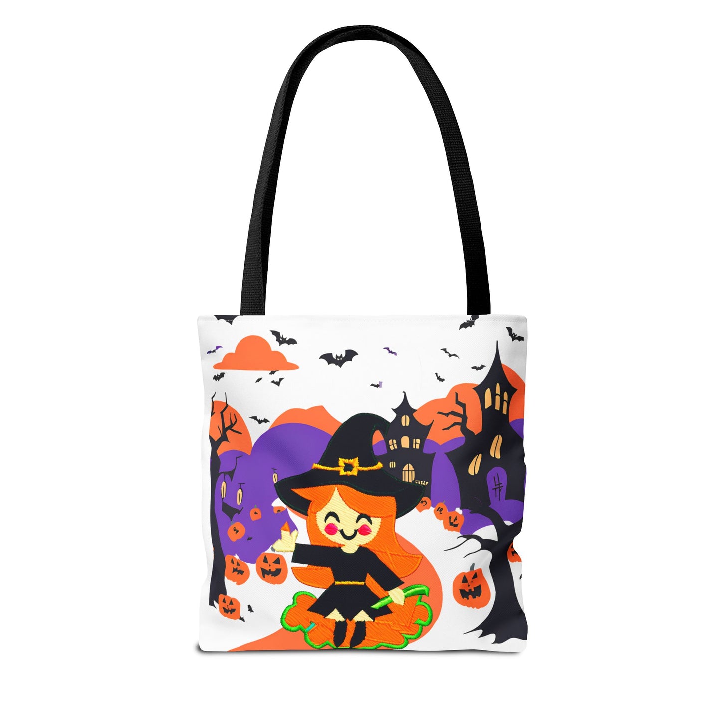 Haunted Houses Halloween Tote Bag