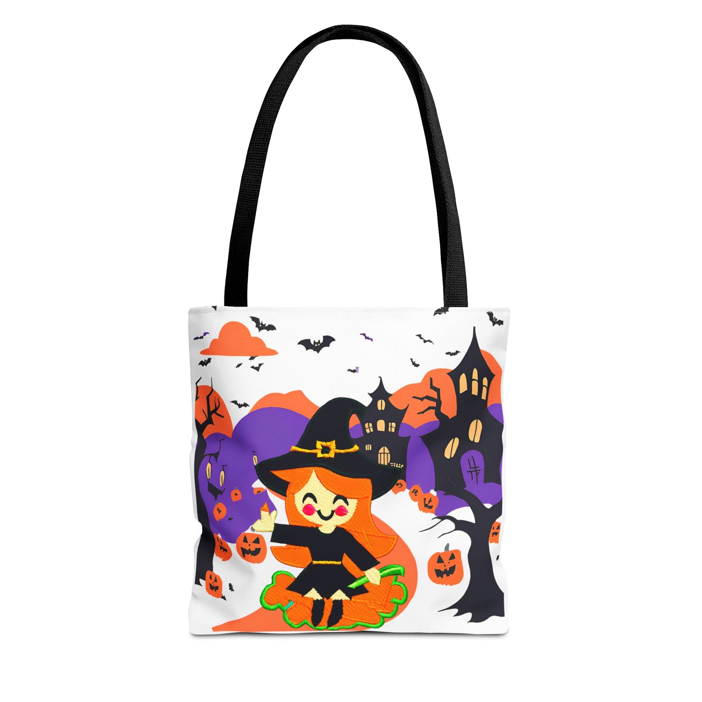 Haunted Houses Halloween Tote Bag