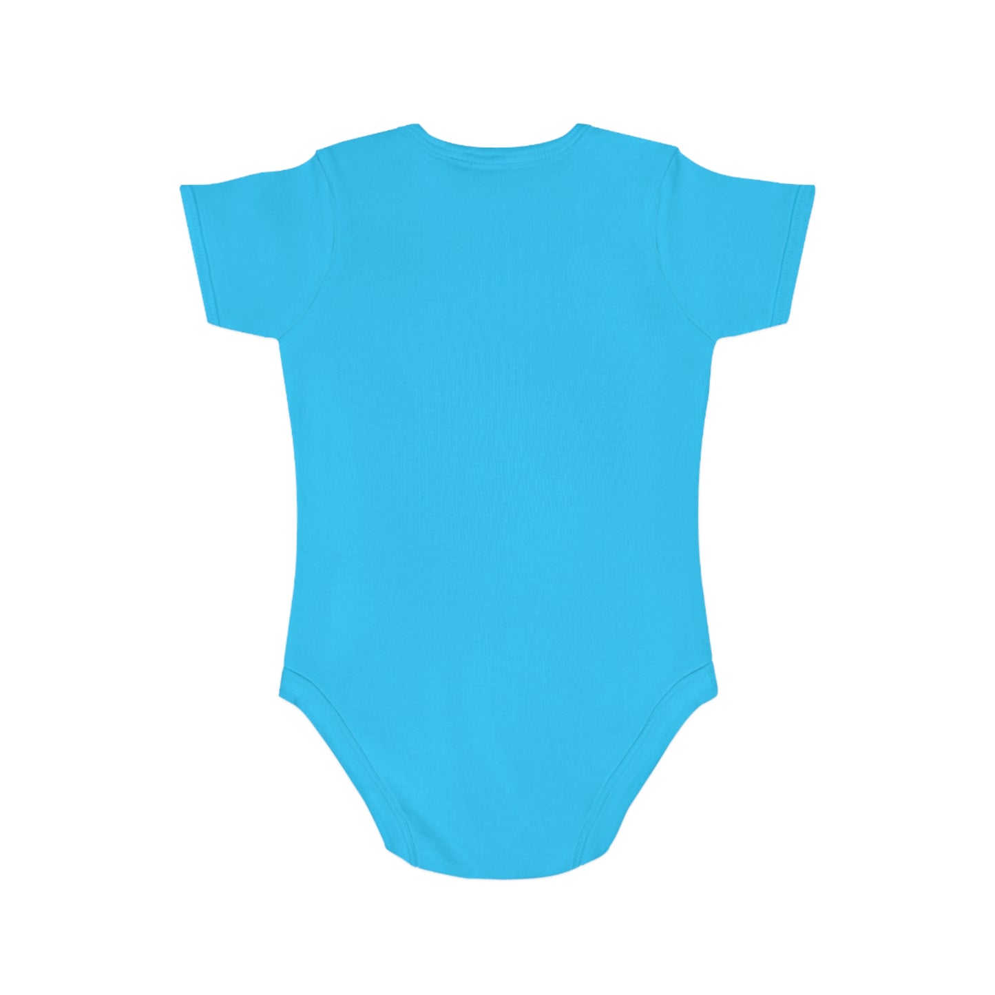 Pink/Blue Bottle Short Sleeve Baby Bodysuit