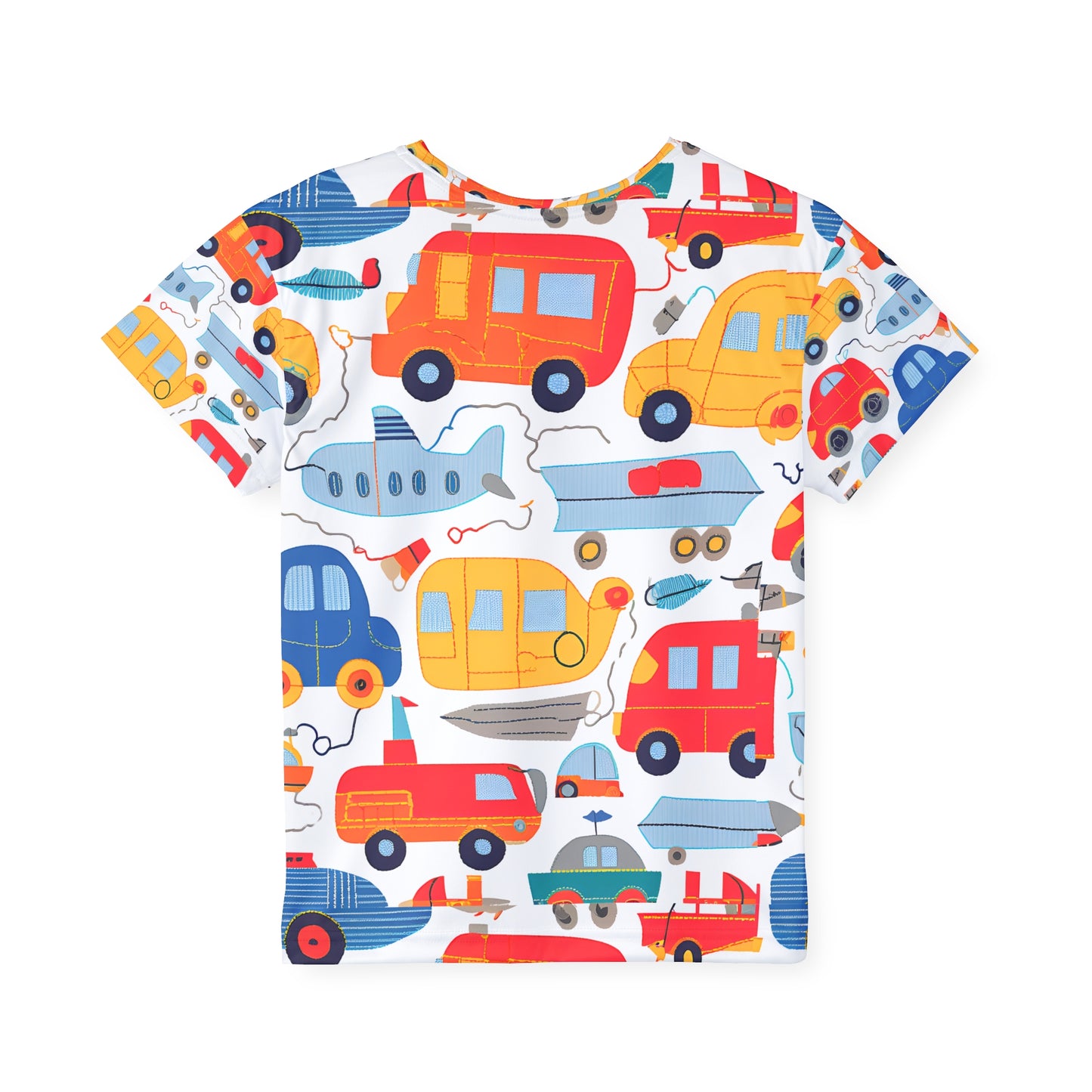 Kids Jersey - Fun Vehicles Design
