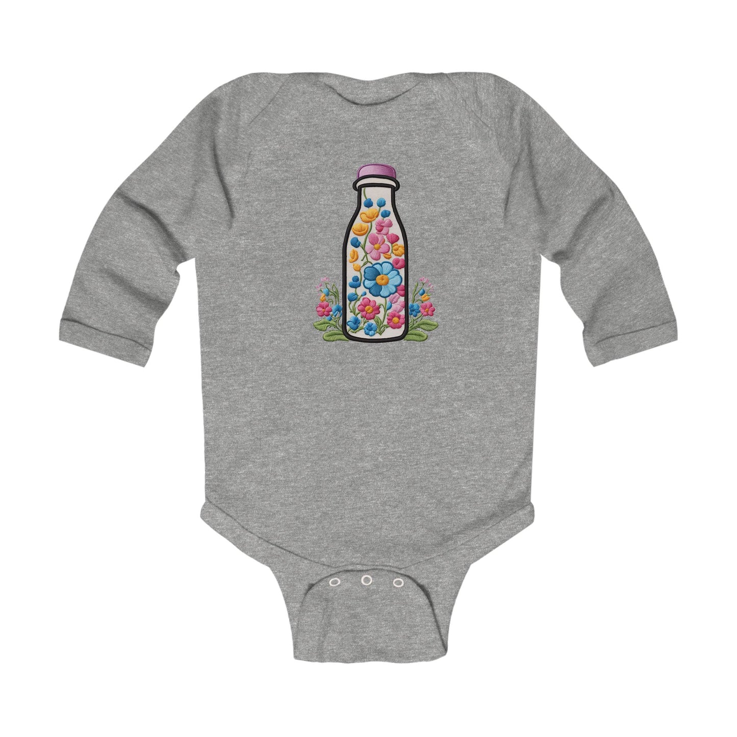 Bottle Print Infant Bodysuit