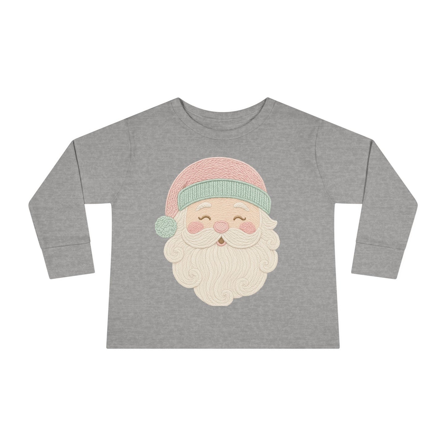 Toddler Christmas Santa Long Sleeve Tee