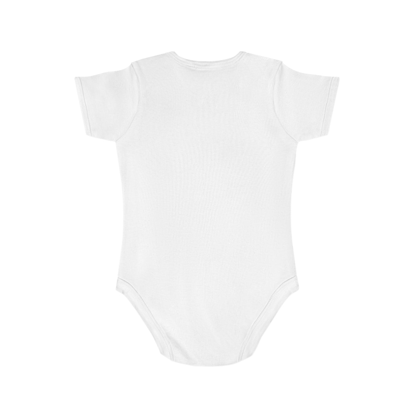 Pink/Blue Bottle Short Sleeve Baby Bodysuit