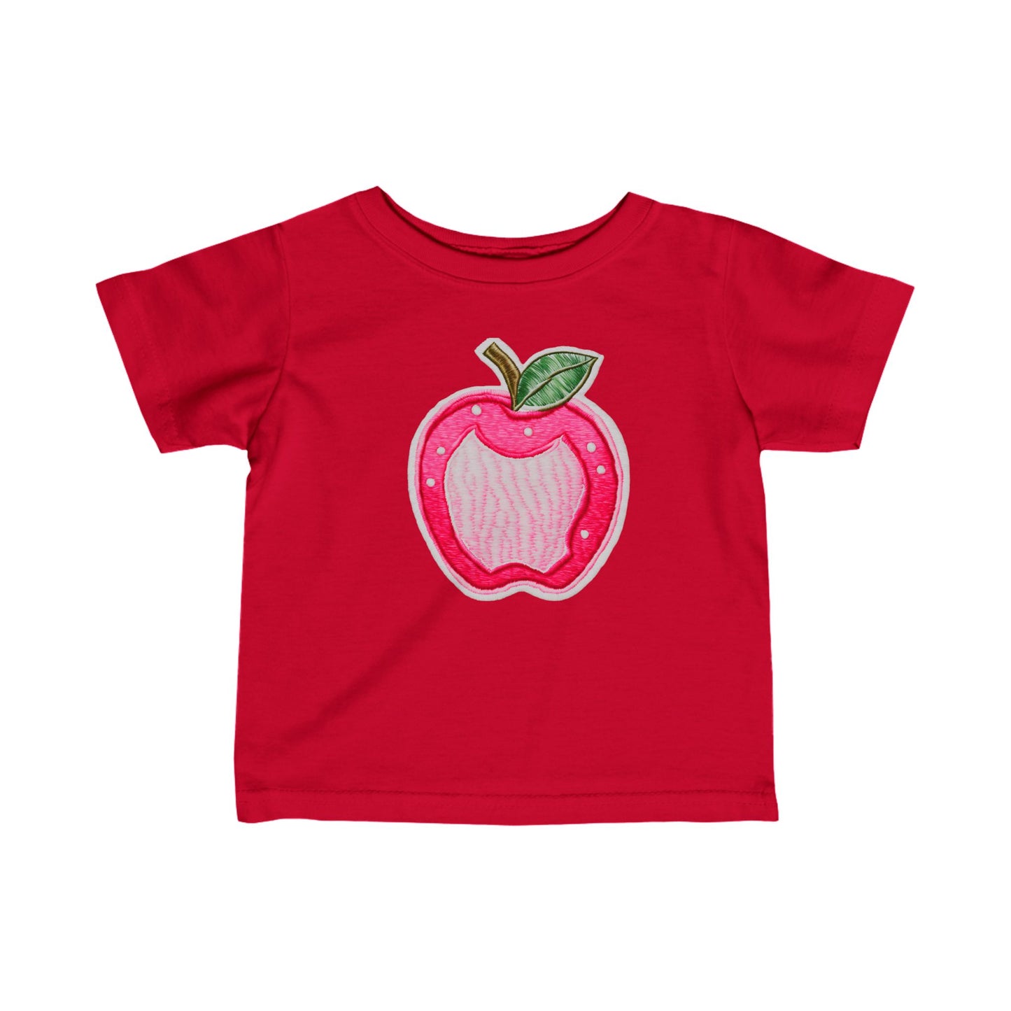 Pink Apple Infant Fine Jersey Tee