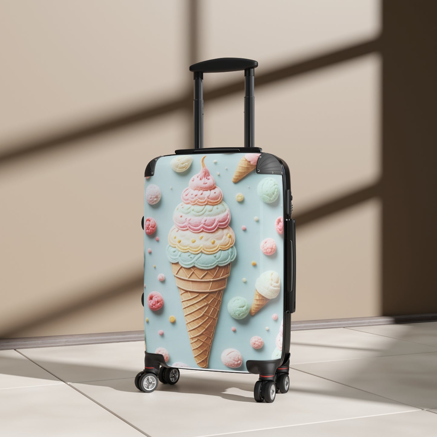 Ice Cream Print Travel Luggage Children’s Suitcase