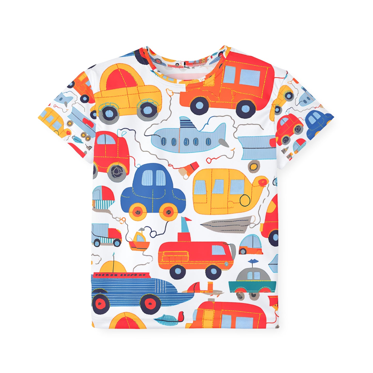 Kids Jersey - Fun Vehicles Design