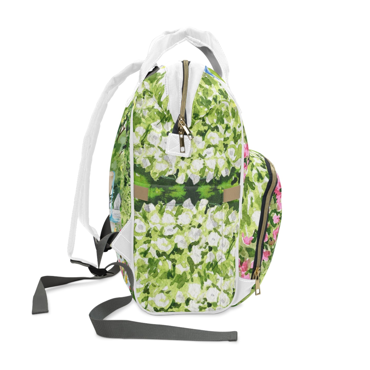 Garden Fountain Multifunctional Diaper Backpack