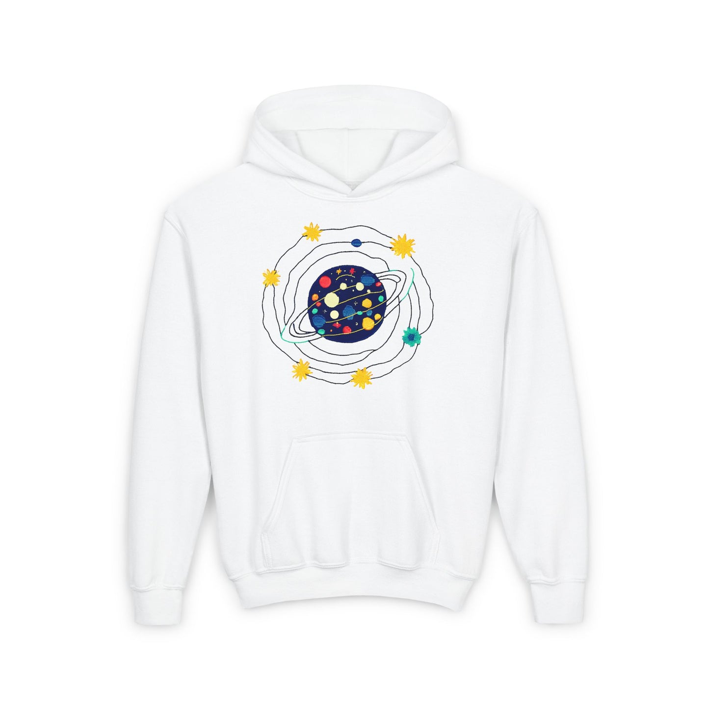 Galaxy Hooded Sweatshirt for Kids