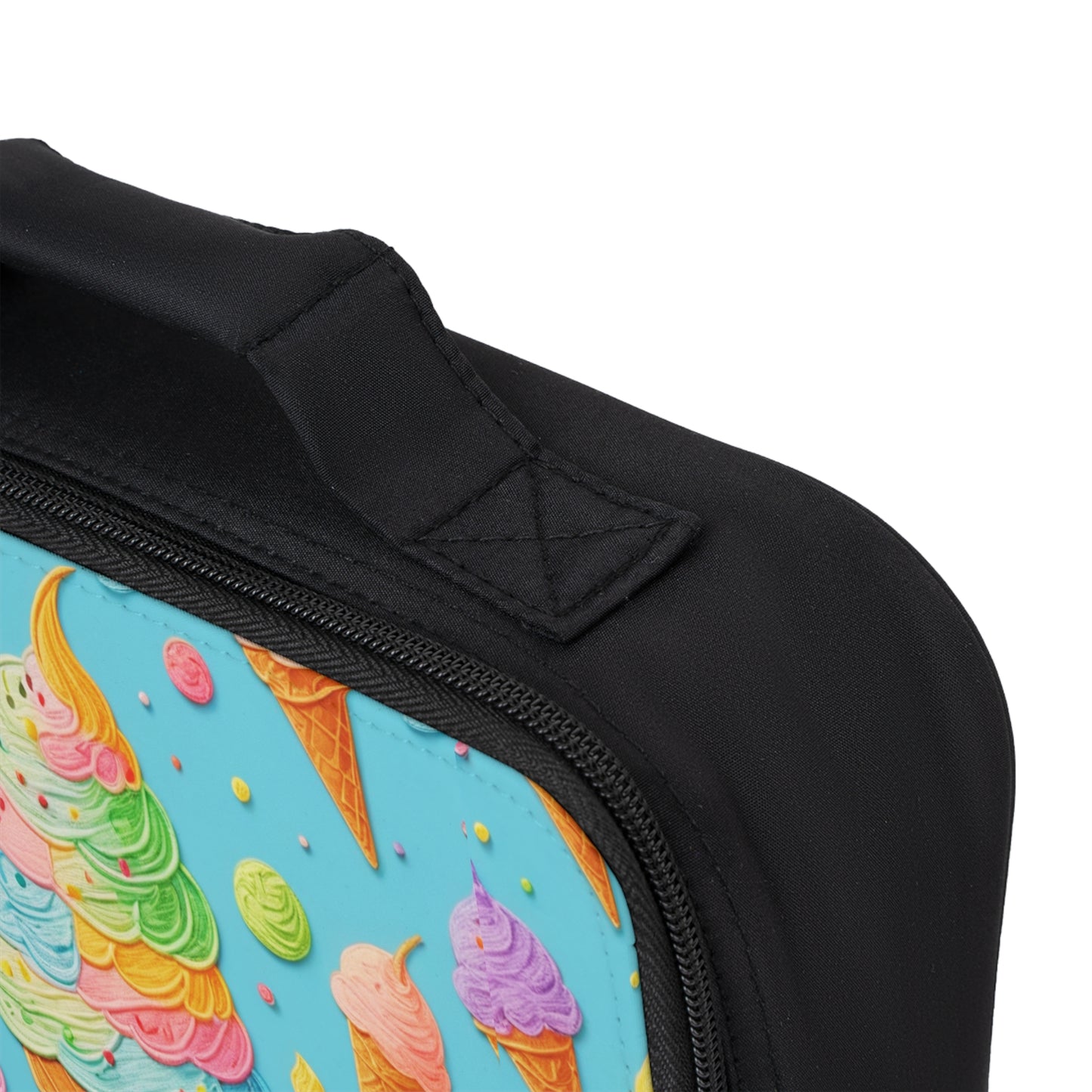 Ice Cream Cones Insulated Lunch Bag