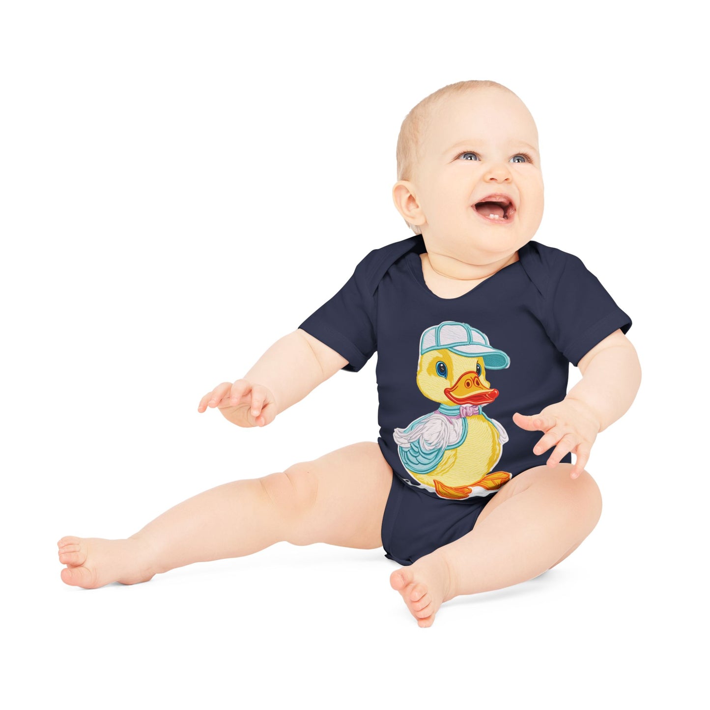 Duckling Baby Organic Short Sleeve Bodysuit