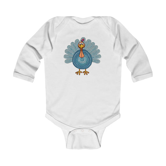 Turkey Print Infant Bodysuit