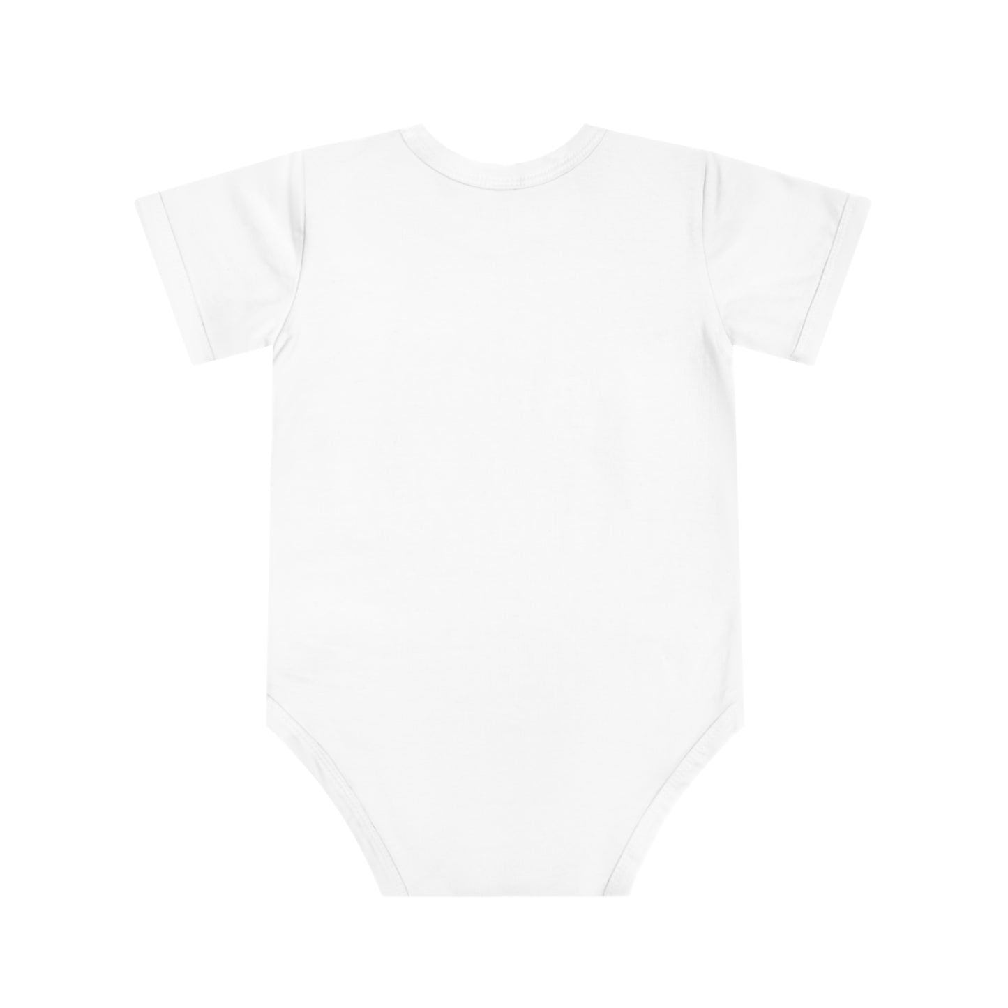 Blue Elephant Baby Short Sleeve Bodysuit