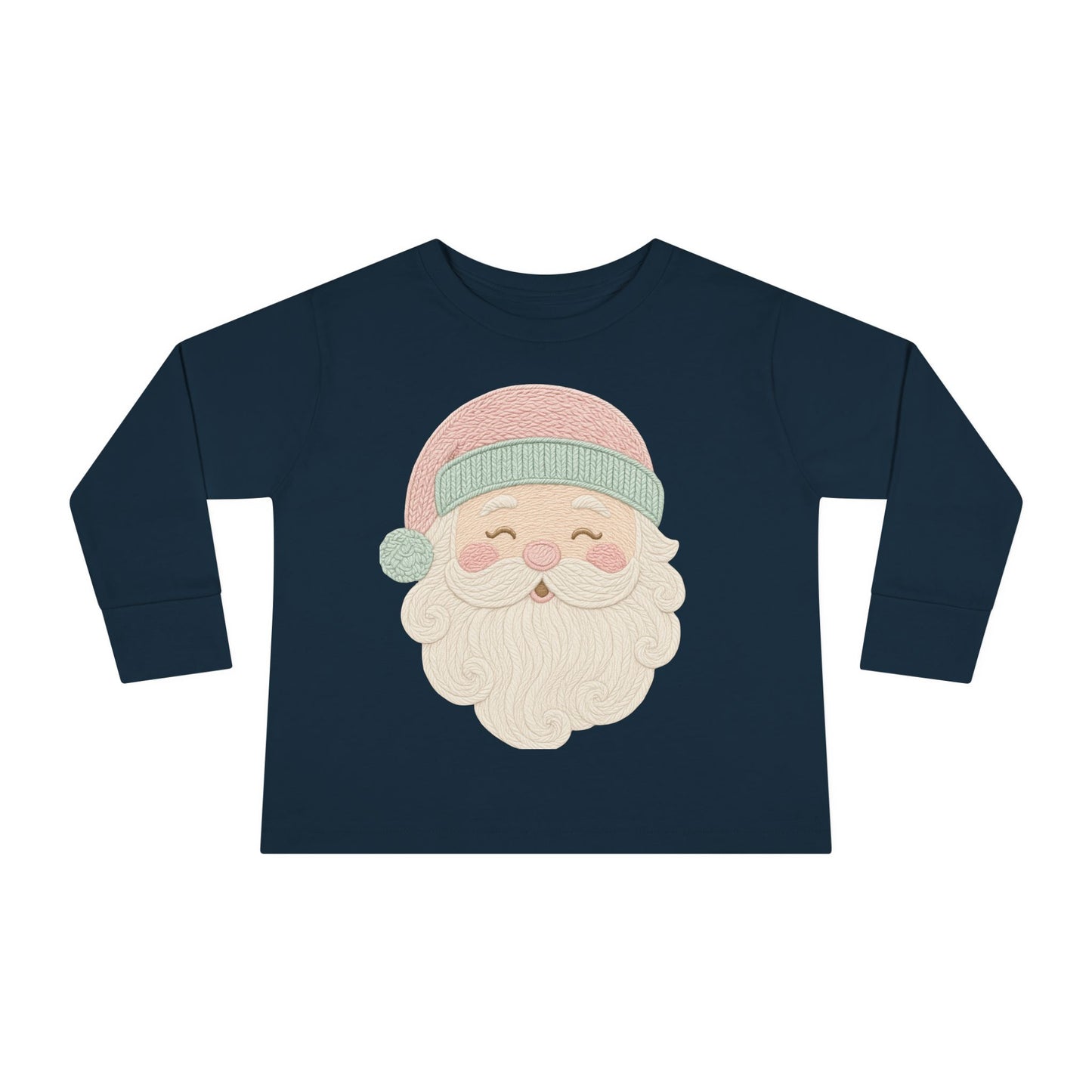 Toddler Christmas Santa Long Sleeve Tee