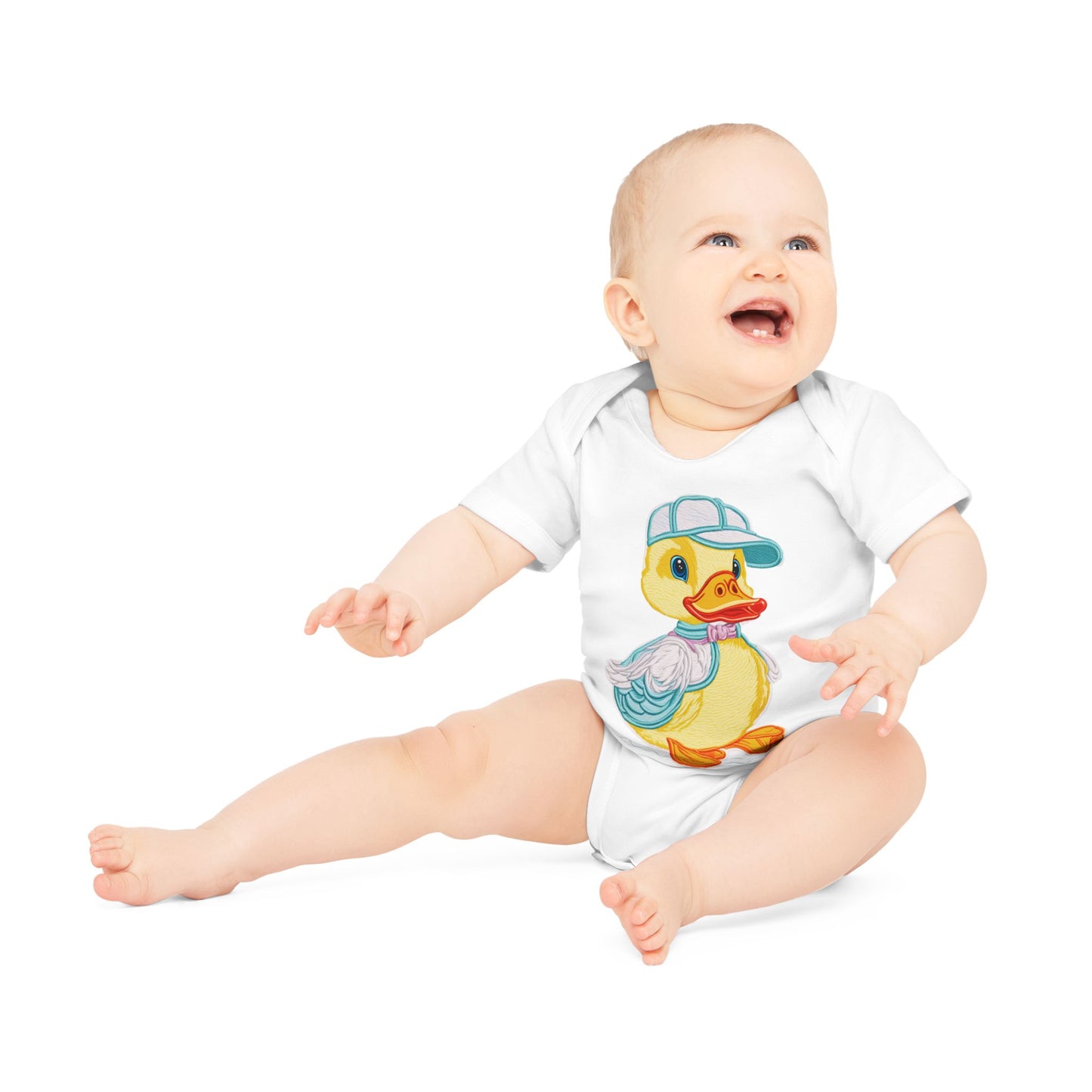 Duckling Baby Organic Short Sleeve Bodysuit