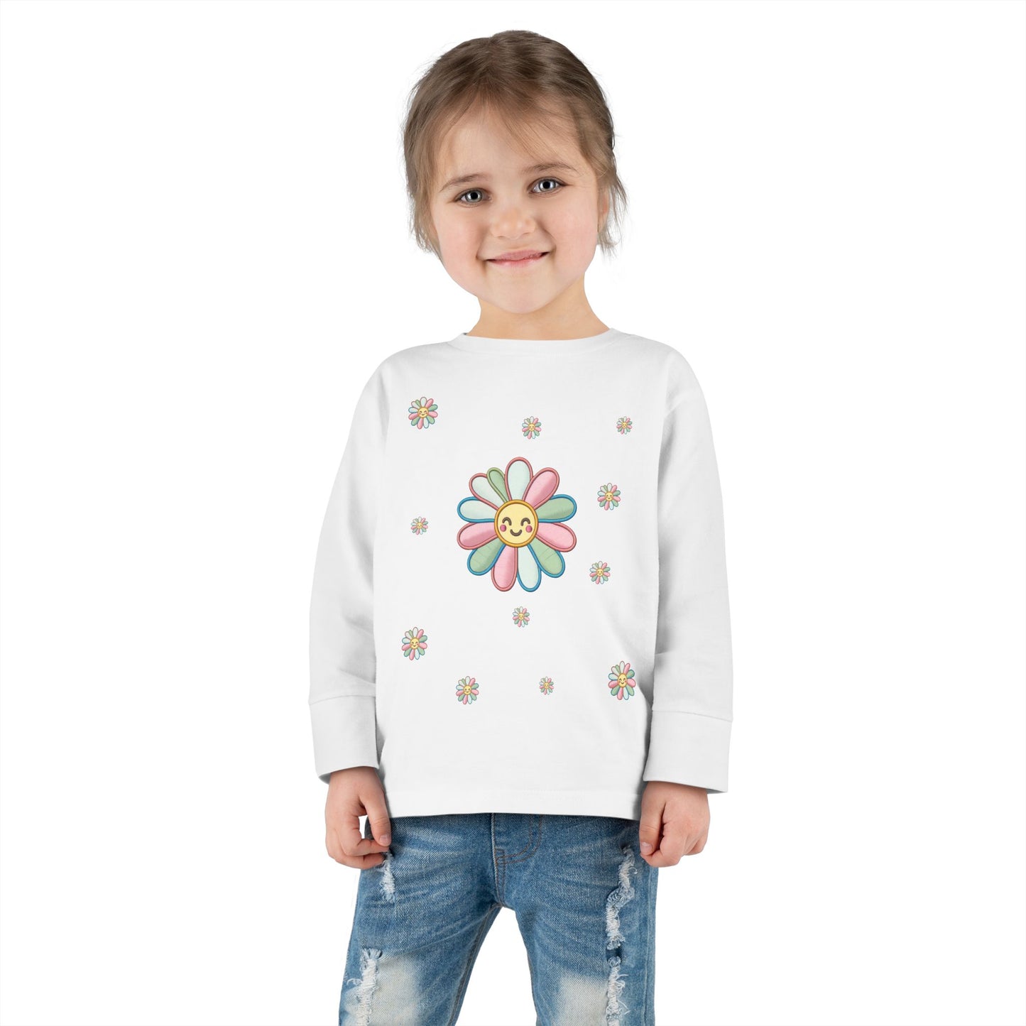 Petals Toddler Long Sleeve Tee