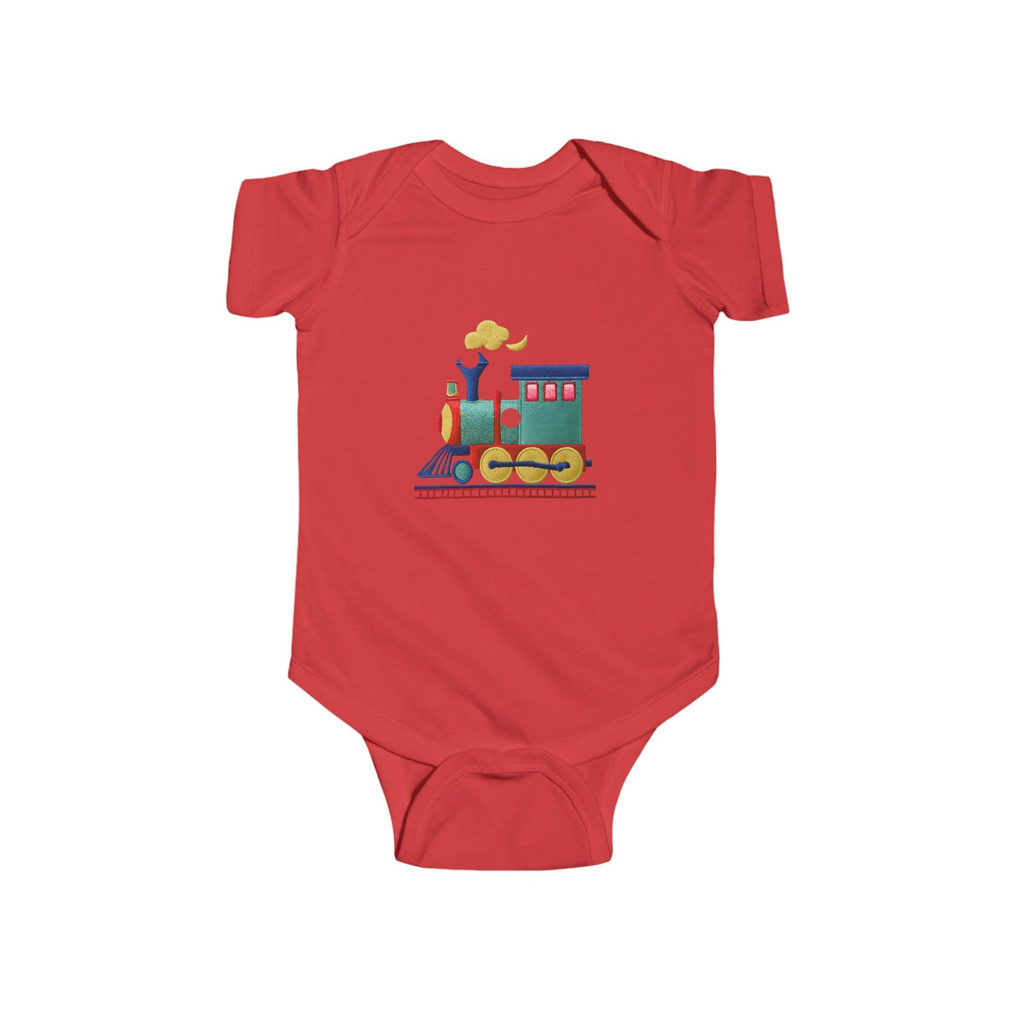 Train-Themed Infant Bodysuit