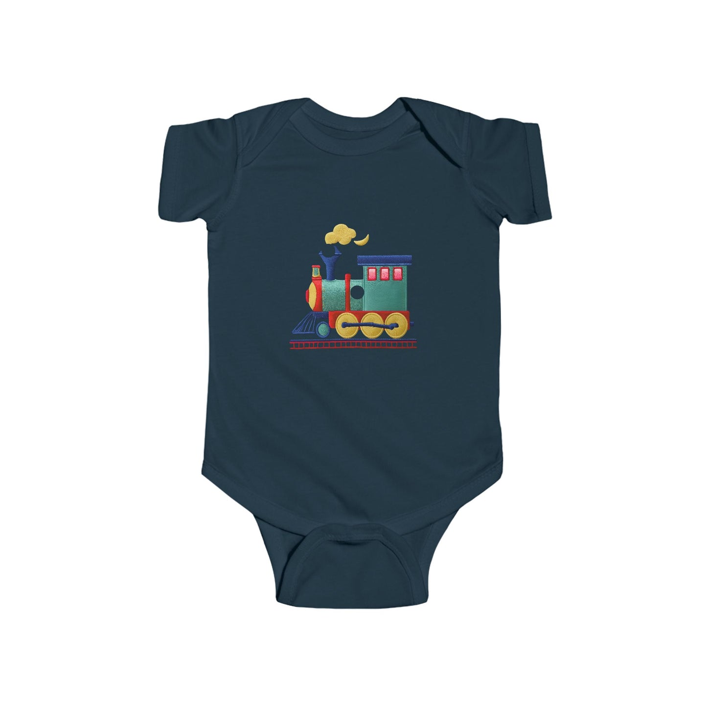 Train-Themed Infant Bodysuit