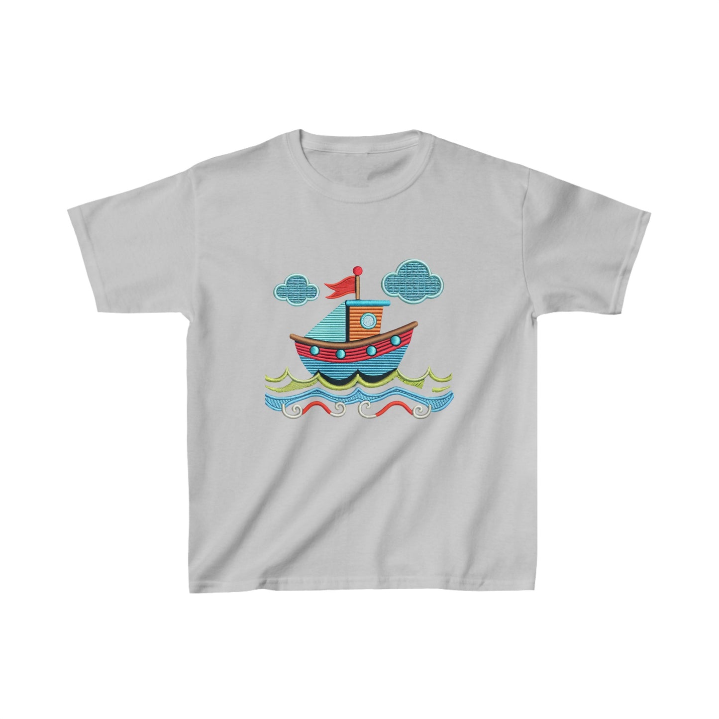 Boat Print Kids Tee