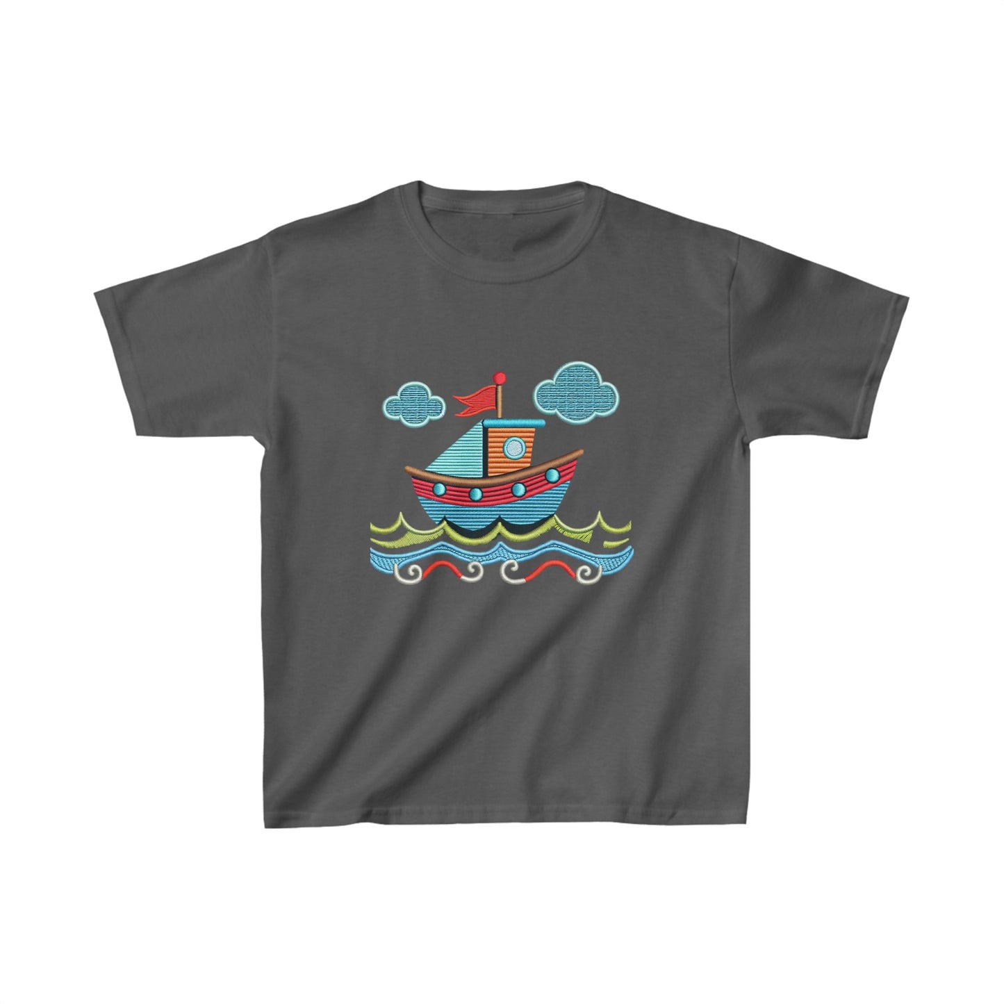 Boat Print Kids Tee