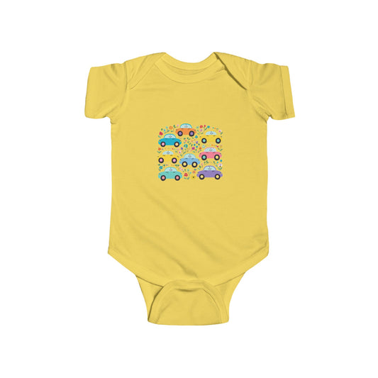 Car Print Bodysuit
