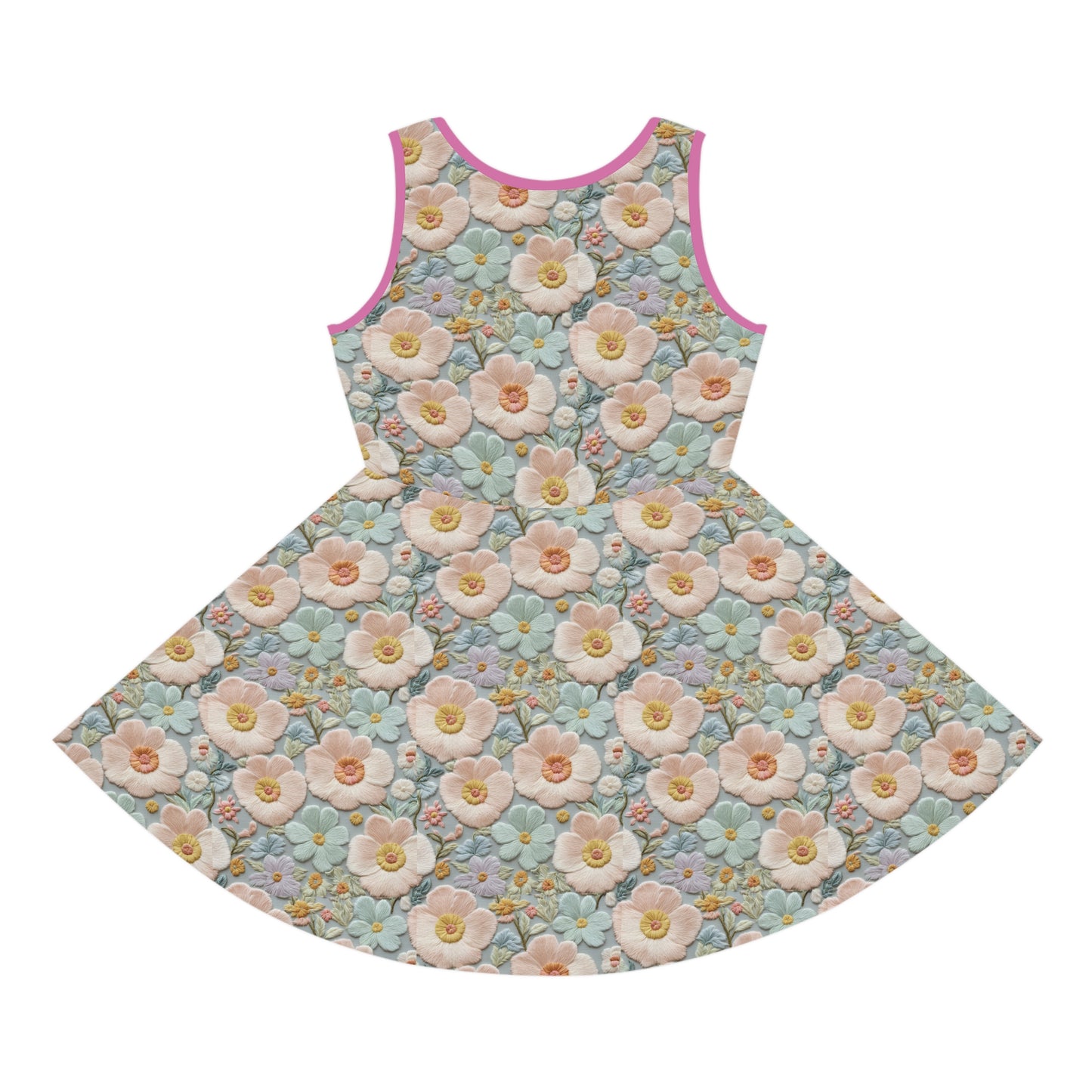 Ava Flowers Girls' Sleeveless Sundress