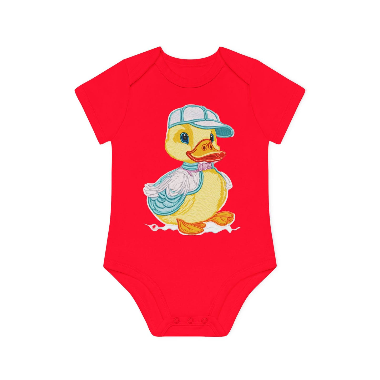 Duckling Baby Organic Short Sleeve Bodysuit