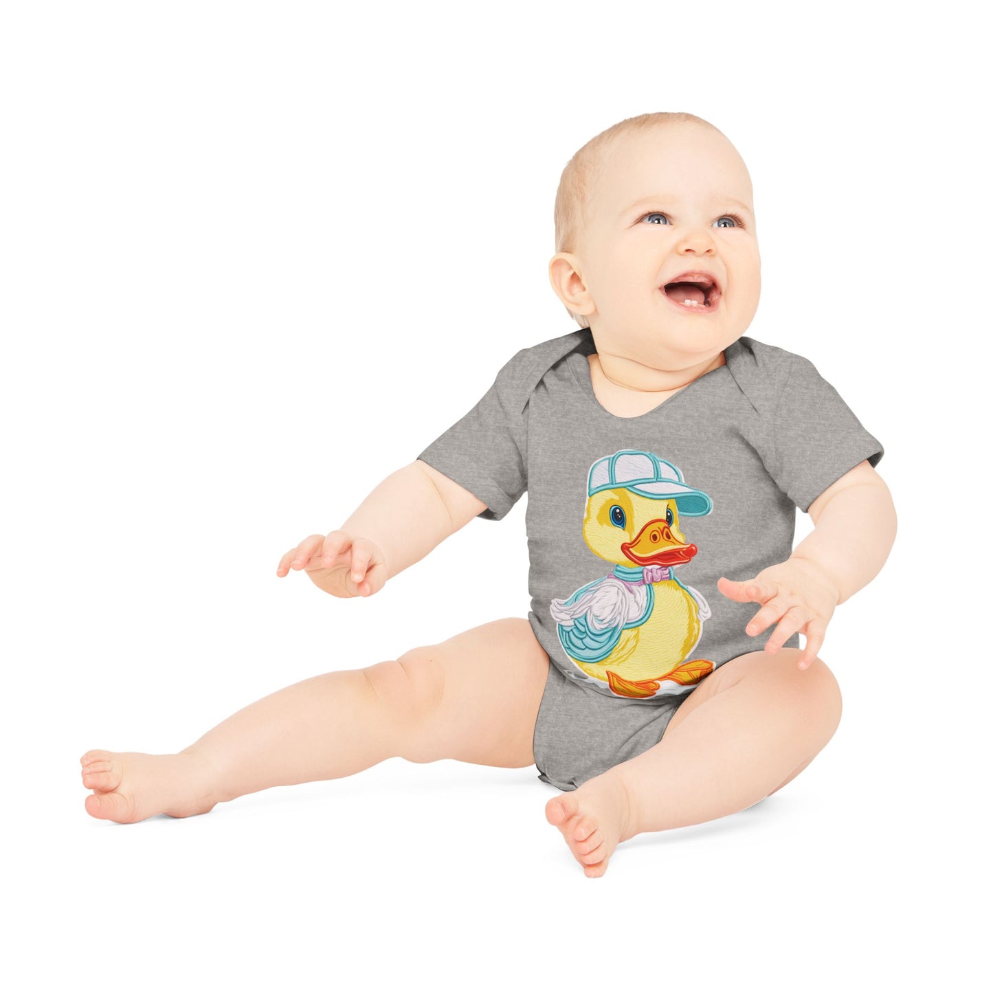 Duckling Baby Organic Short Sleeve Bodysuit