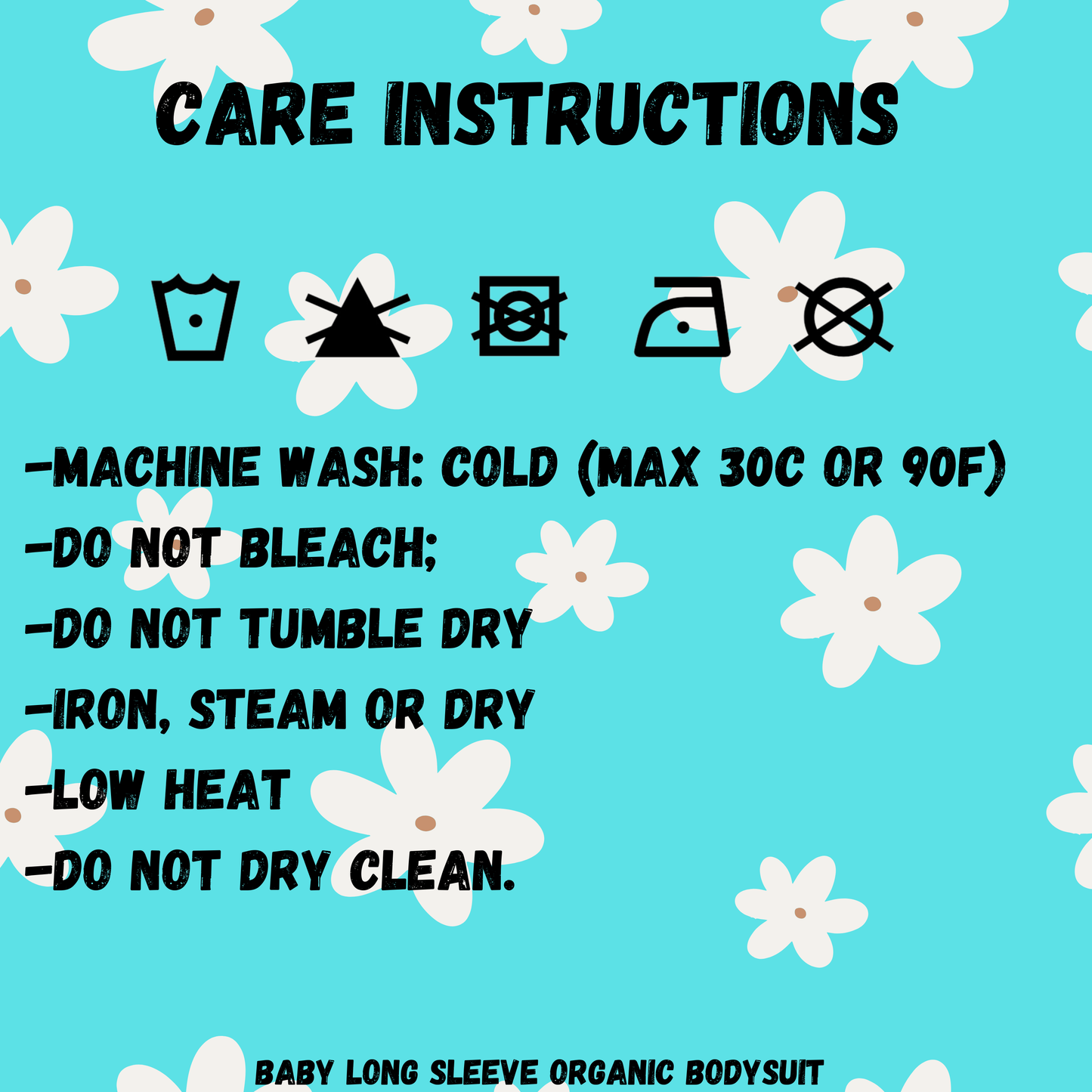 Haunted House Baby Long-Sleeve Organic Bodysuit