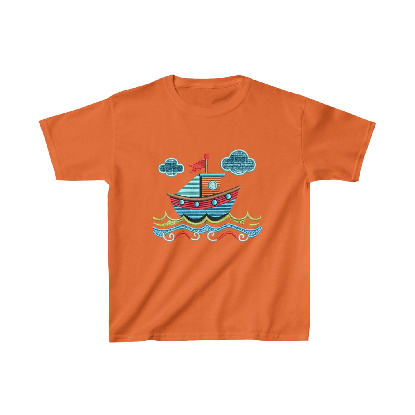 Boat Print Kids Tee