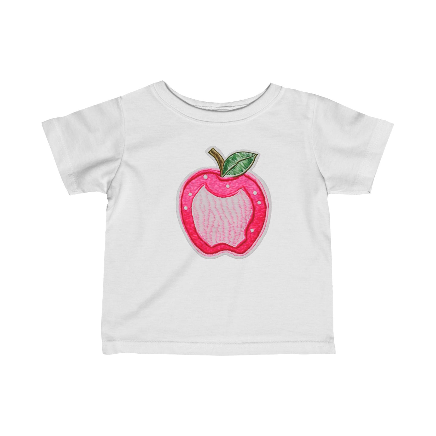 Pink Apple Infant Fine Jersey Tee