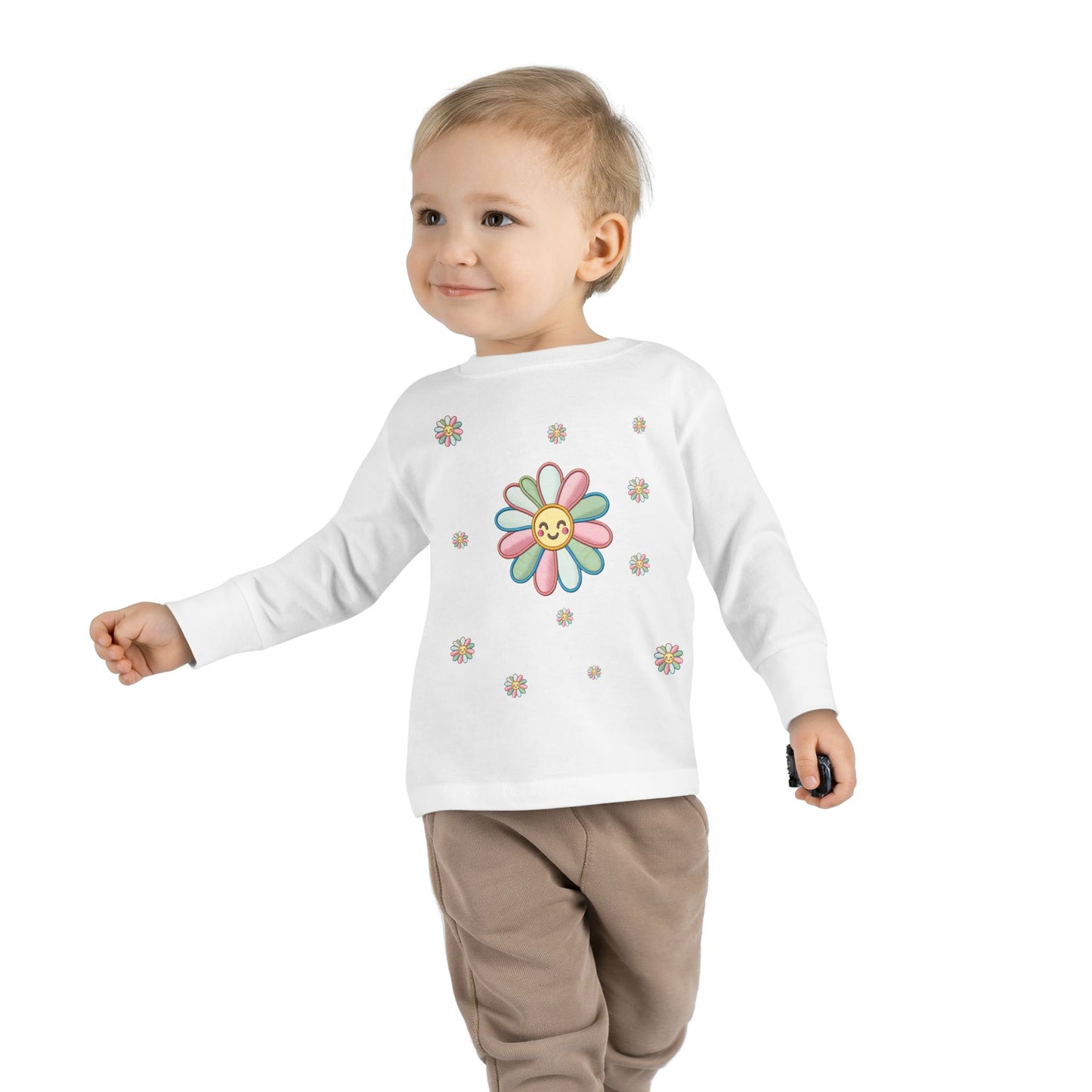 Petals Toddler Long Sleeve Tee