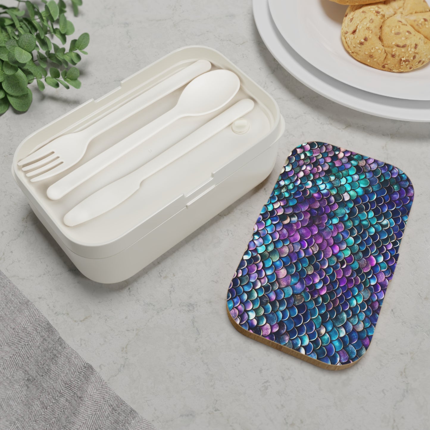 Mermaid Scales Lunch Box