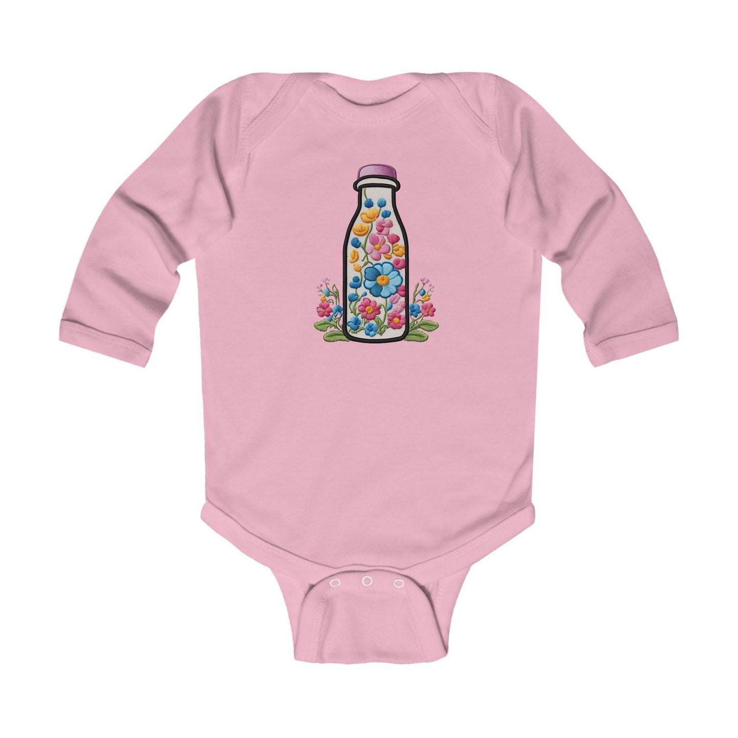 Bottle Print Infant Bodysuit