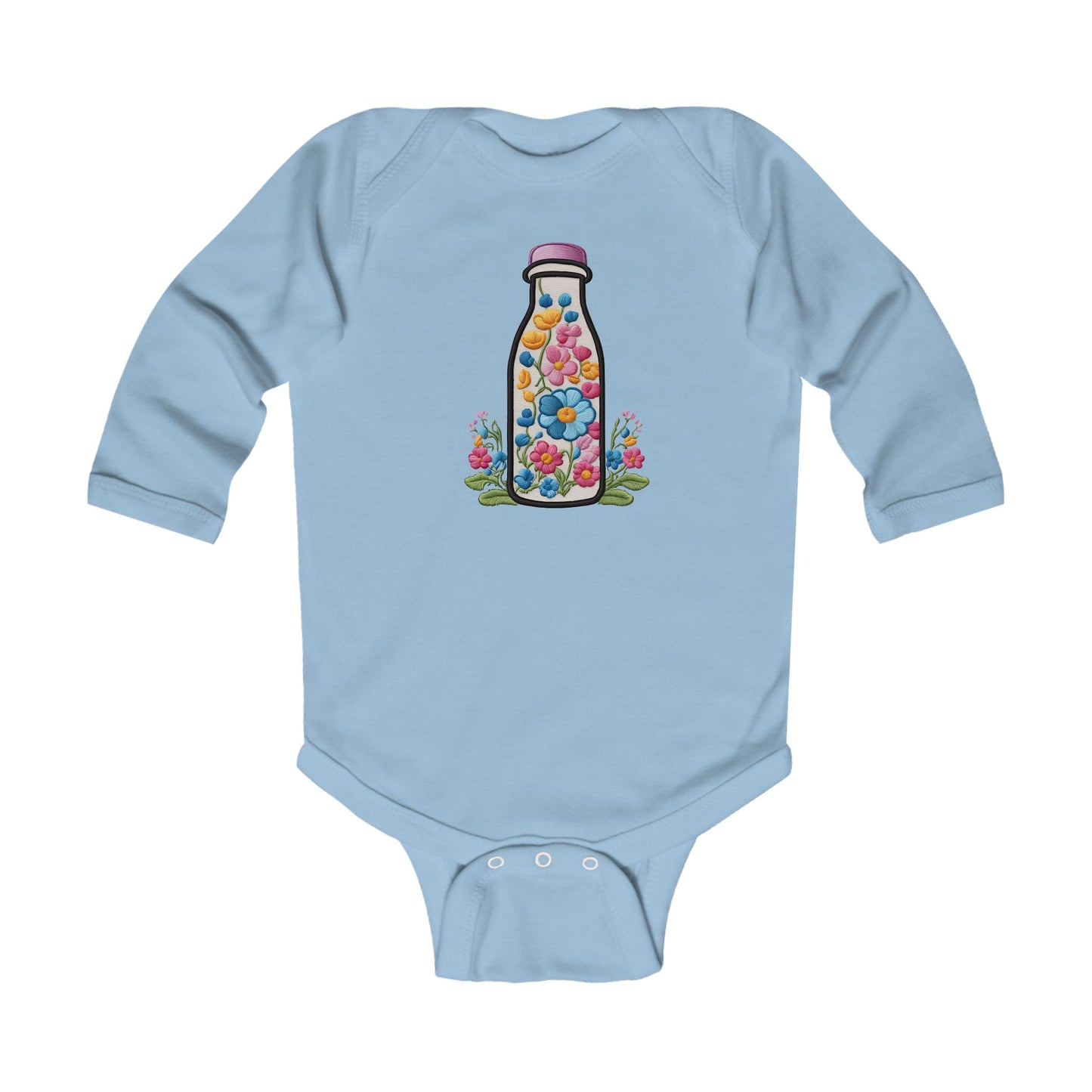 Bottle Print Infant Bodysuit